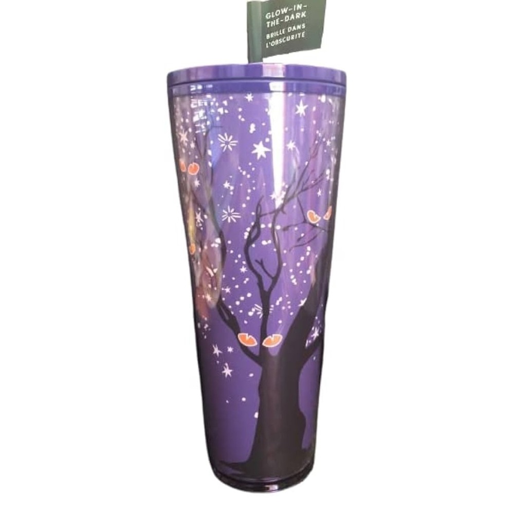Starbucks Halloween 2022 Cat Eyes Glow in the Dark Tumbler Venti 24 oz